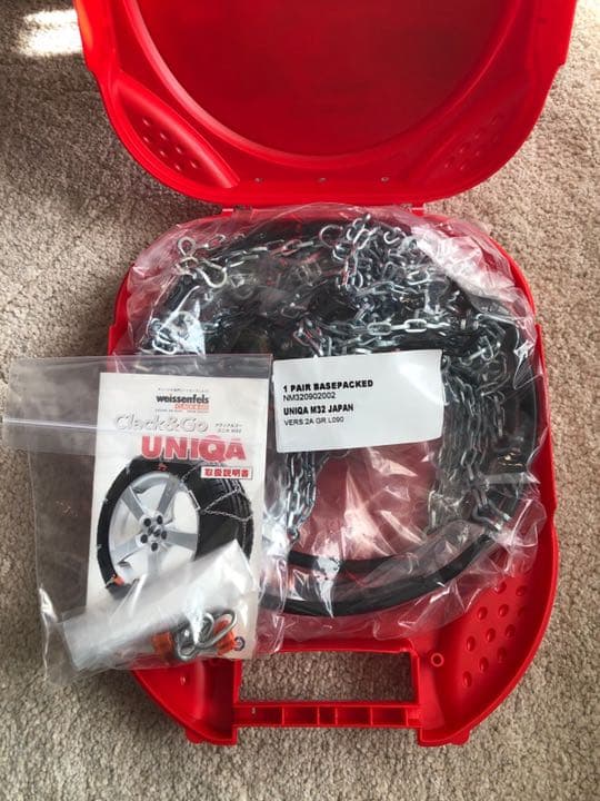 タイヤチェーン ゴー ユニカM32 LO90