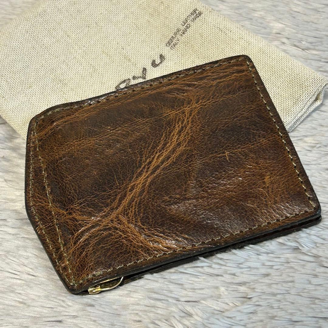 Ryu リュウ　マネークリップ　Havana MONEY CLIP COIN