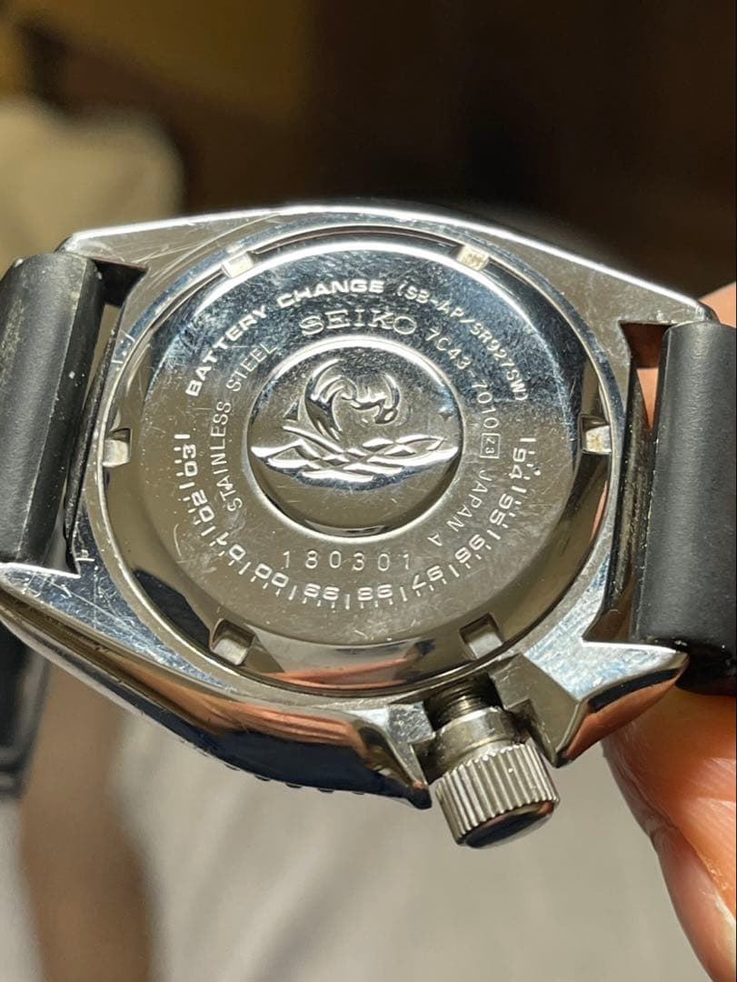 SEIKO セイコーPROFESSIONAL ダイバーズ7C43-7010
