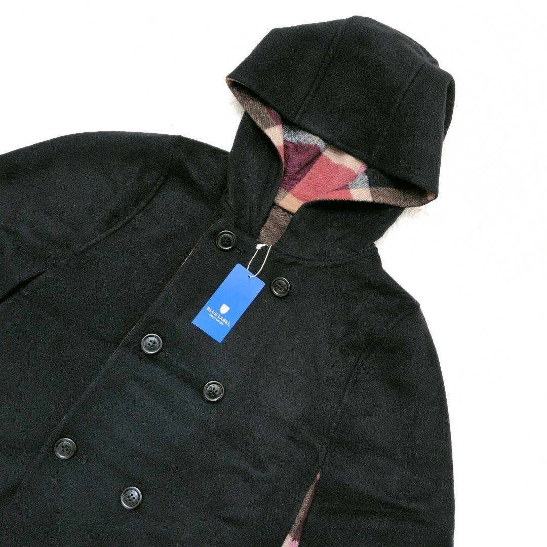 【未使用 タグ付き】ブルーレーベルクレストブリッジ　リバーシブル　ポンチョ　38