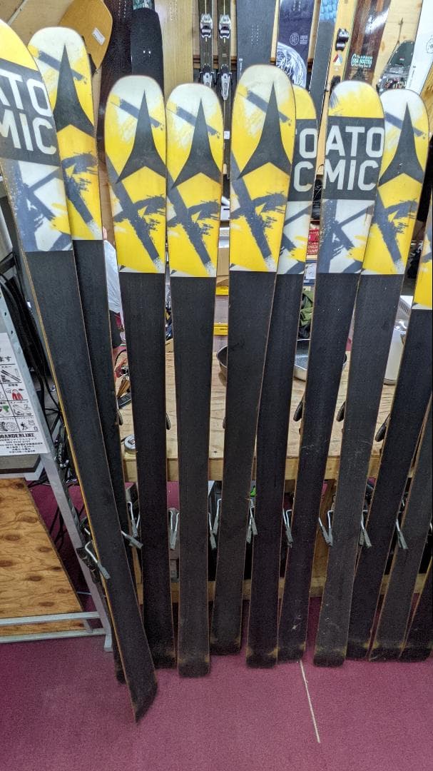 8セット ATOMIC RIVAL アトミック ヴァンテージ ライバル スキー