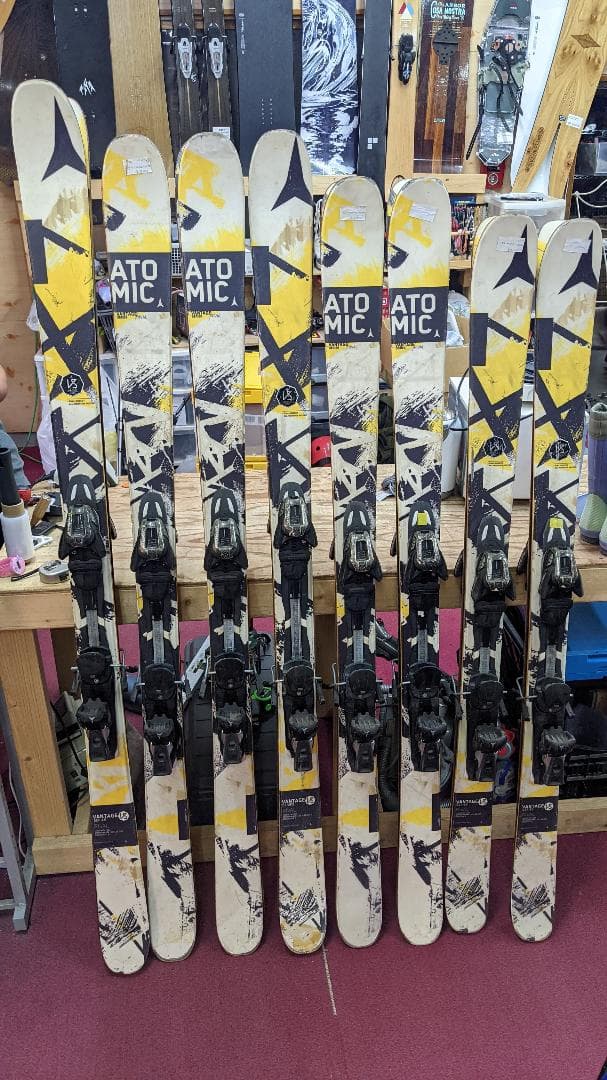 8セット ATOMIC RIVAL アトミック ヴァンテージ ライバル スキー