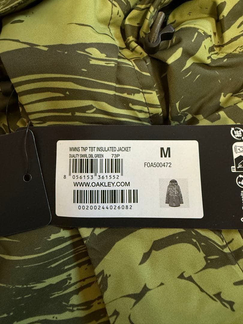 新品 OAKLEY スノーボードジャケット Lサイズ