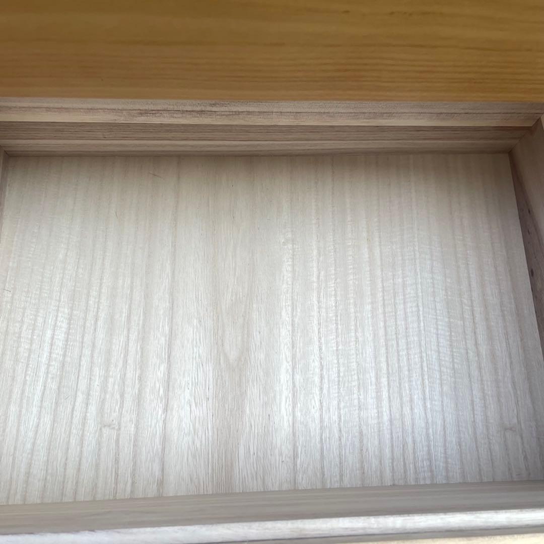 【極美品】 天然木 仏壇チェスト 仏具収納 置き台