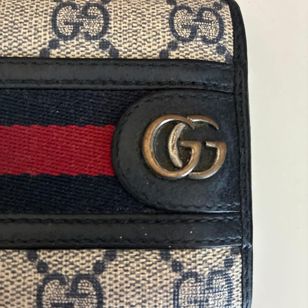 Gucci GGパターン 二つ折り財布