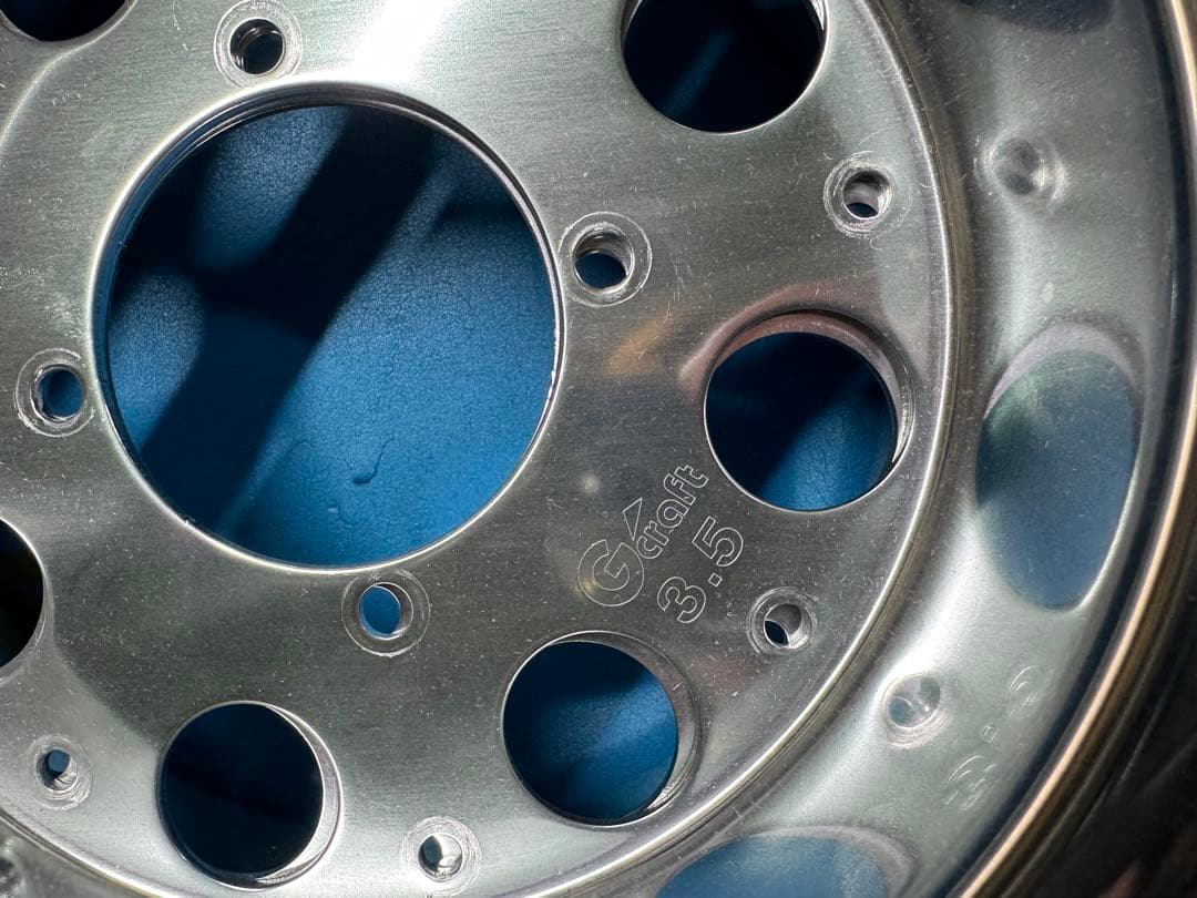 Gクラフト　モンキー8インチ３.5J ホイール