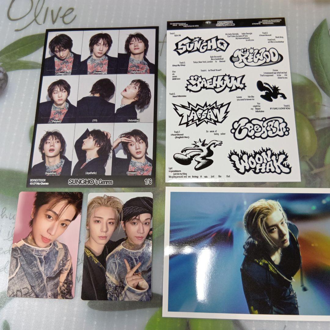 boynextdoor　ボネクド　プロモアルバム　非売品　サイン入り