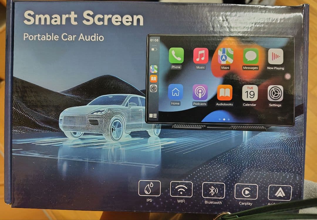 【値下げ】カーナビモニター 4Kカメラ付き