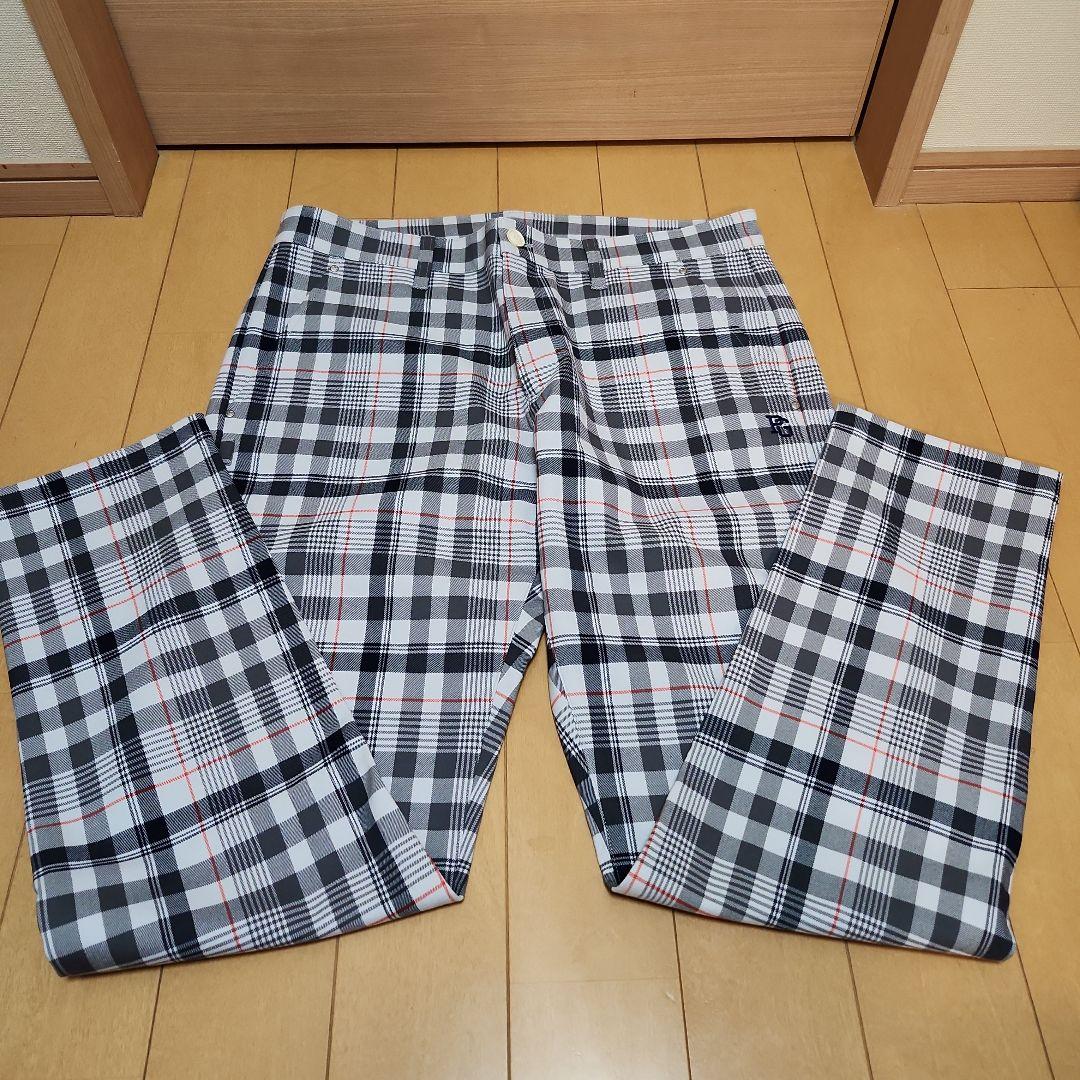 パーリーゲイツ チェック柄 ゴルフパンツ サイズ7
