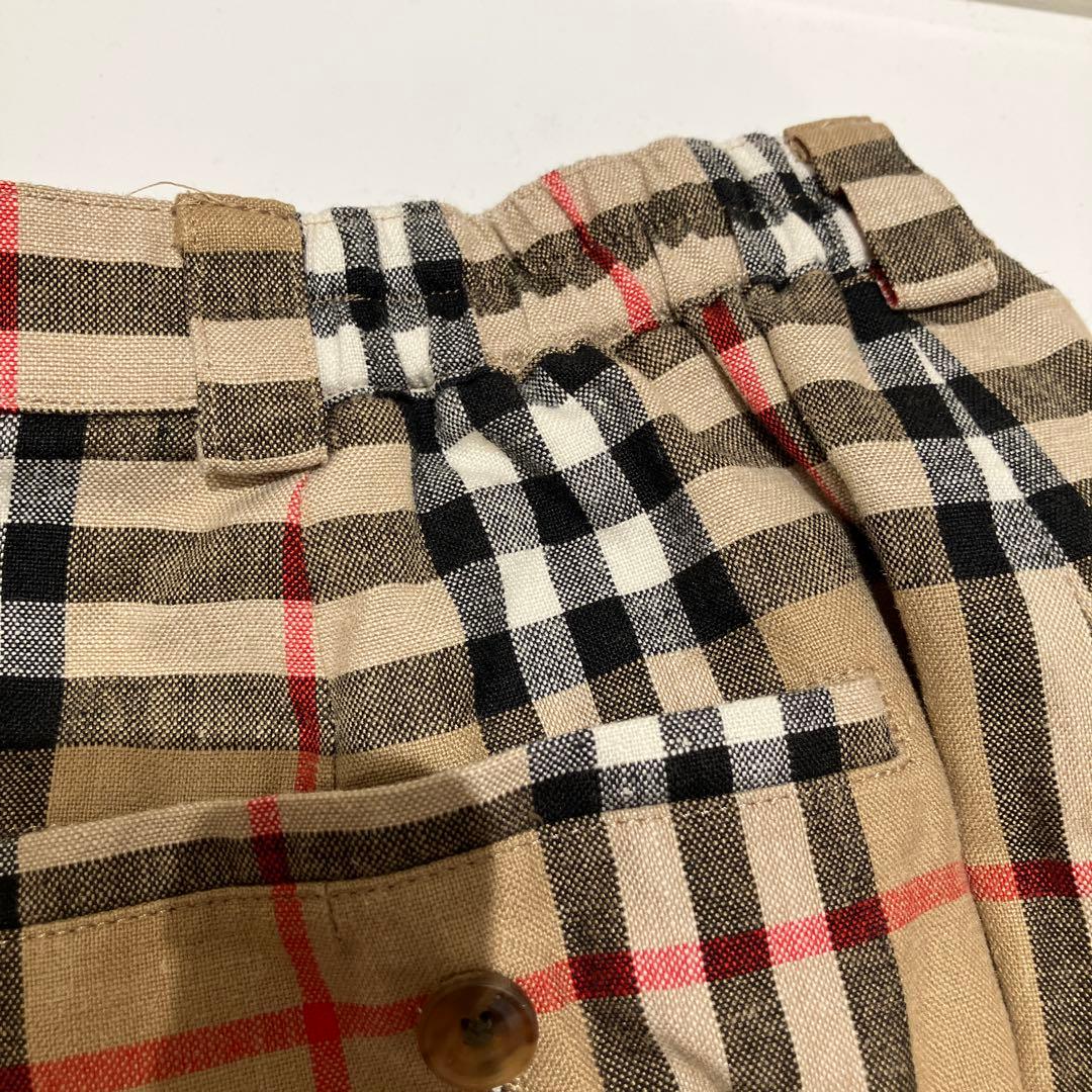 【M3】Burberrys チェック柄 ハーフパンツ L