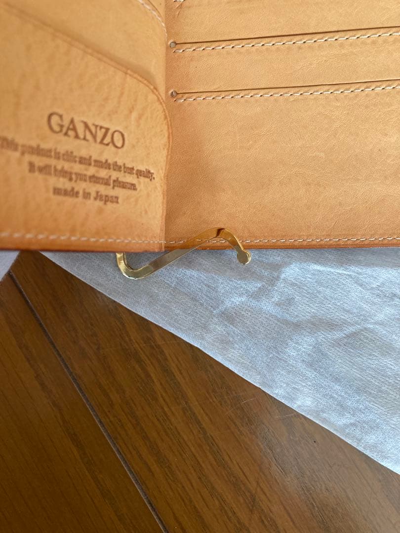 GANZO マネークリップ　ヘーゼル