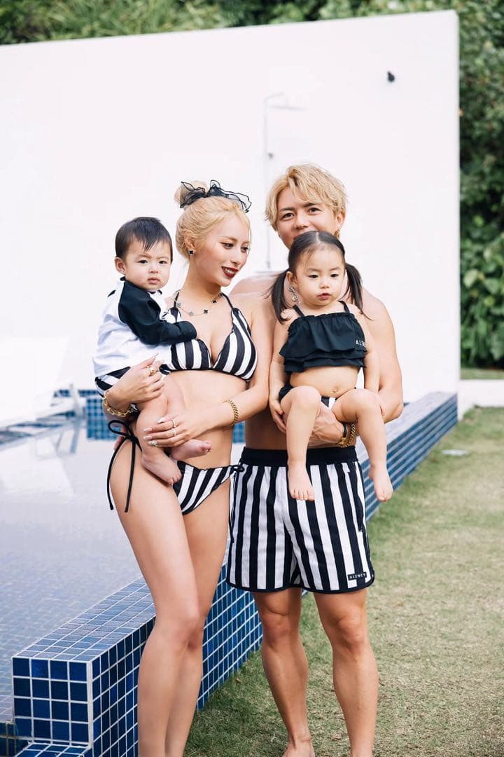 【ALENCY】ストライプビキニ