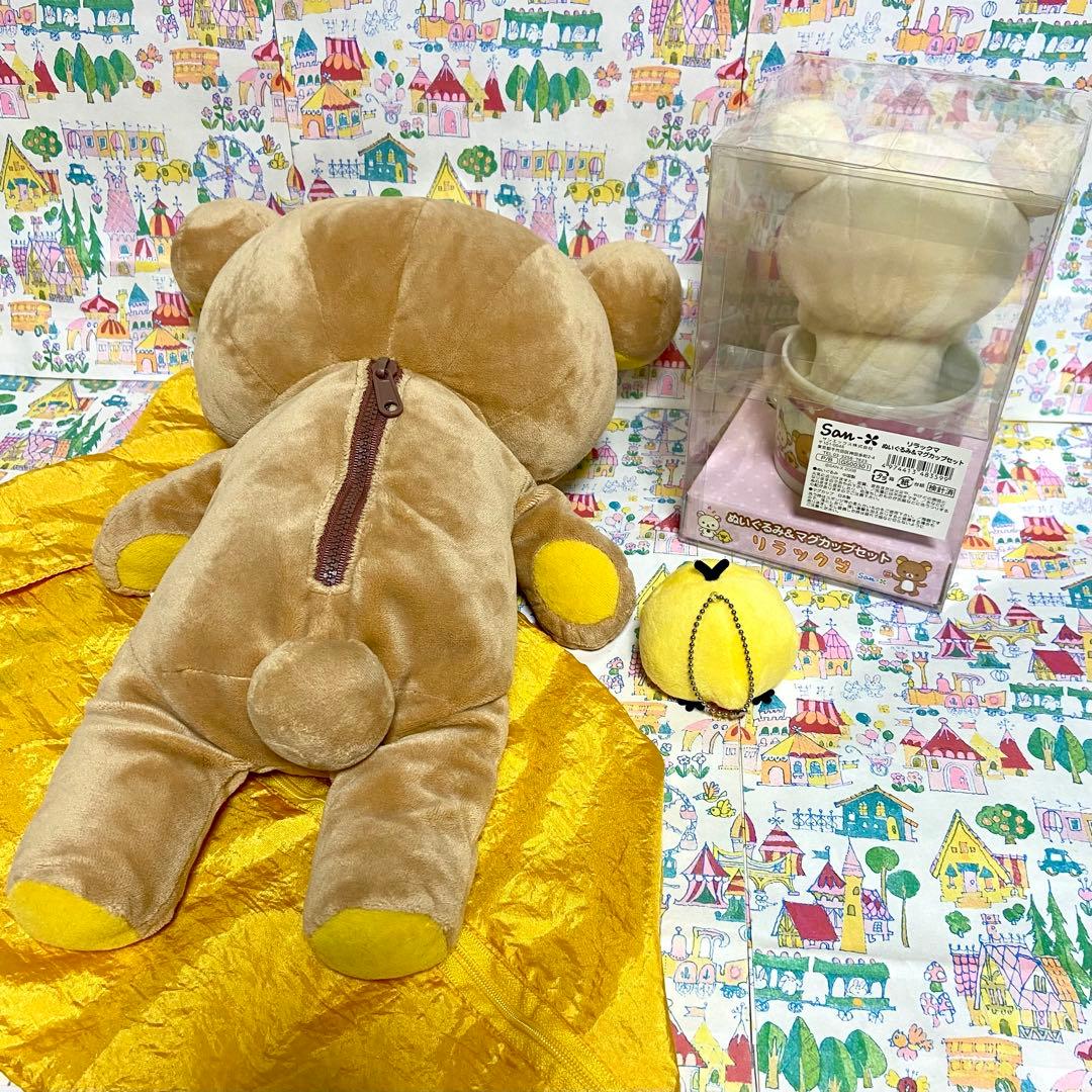サンエックス リラックマ まとめ売り ぬいぐるみ コリラックマ&マグ 色鉛筆 他