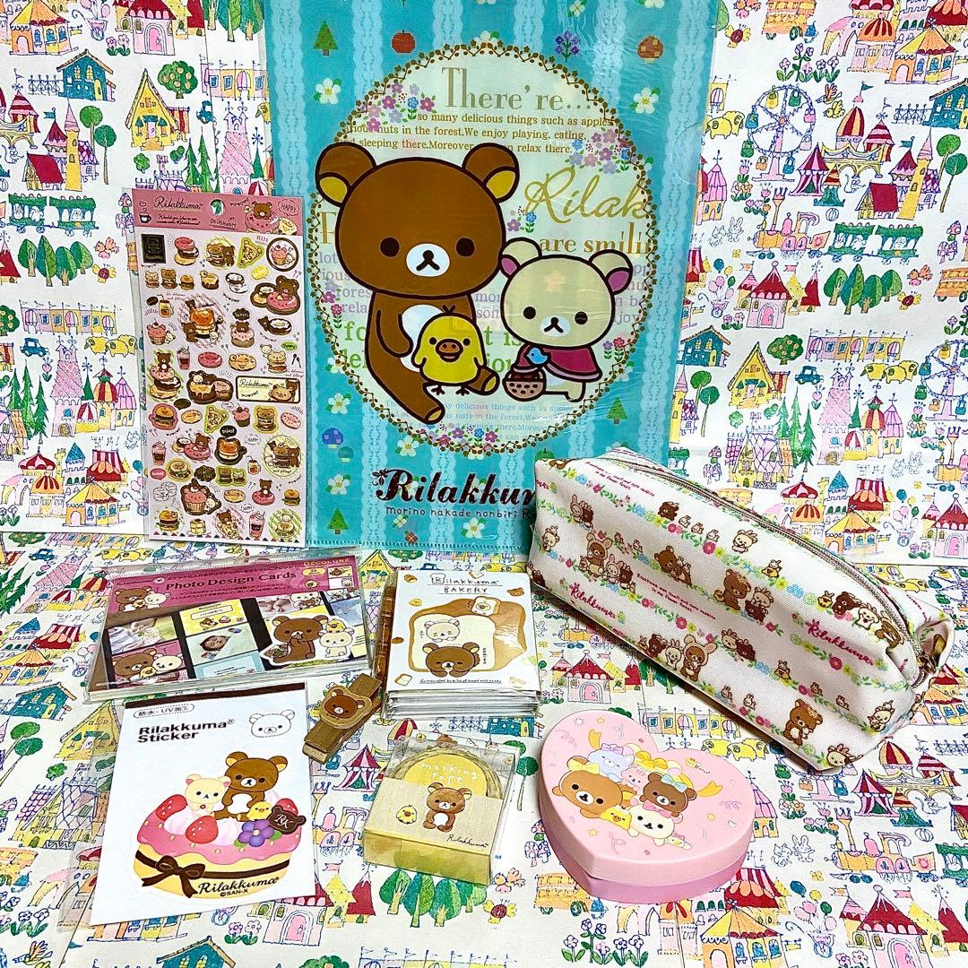 サンエックス リラックマ まとめ売り ぬいぐるみ コリラックマ&マグ 色鉛筆 他