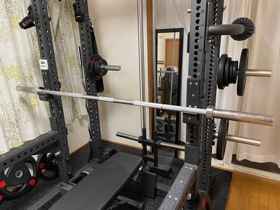 GYMWAY ショートスリーブパワーバー(190cm / 16kg)