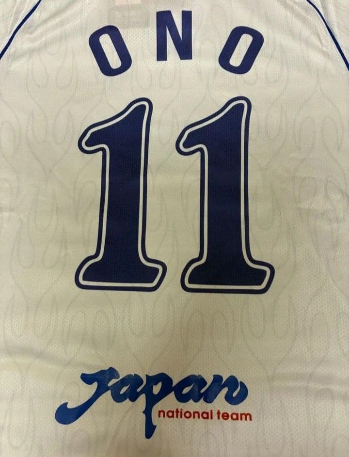 ASICS 日本代表 ユニフォーム 1998年フランス大会 背番号11 小野伸二