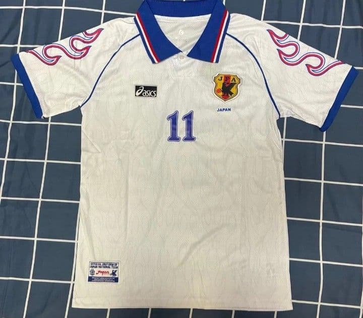 ASICS 日本代表 ユニフォーム 1998年フランス大会 背番号11 小野伸二