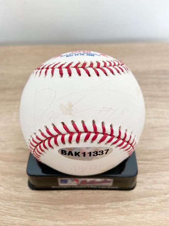 松坂大輔　サインボール
