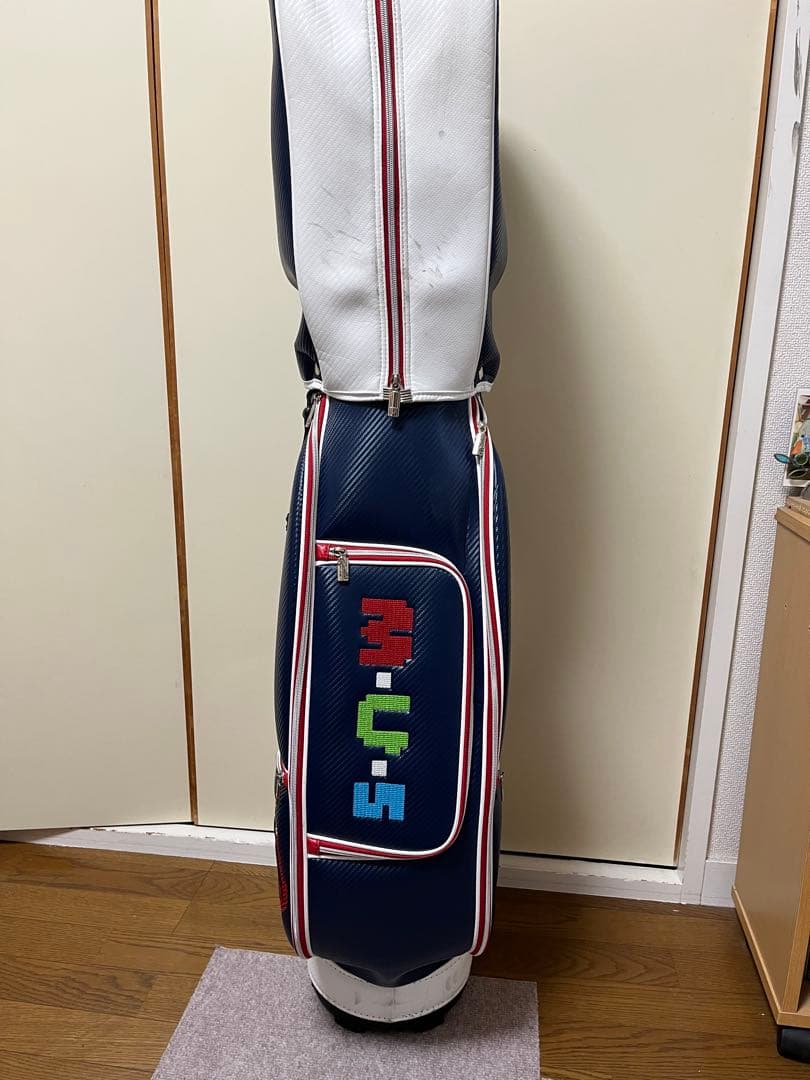 【mgm】 M.U.SPORTS キャディバッグ ネイビー