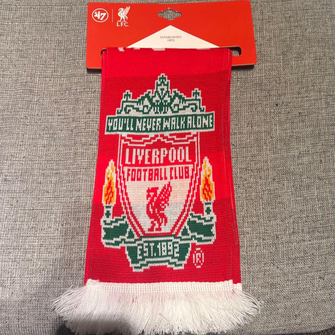 リヴァプール UK製 サッカーマフラー フットボールマフラー