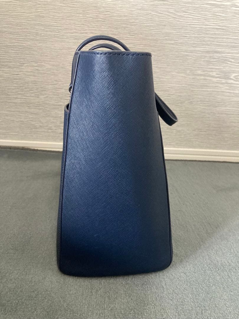 トリーバーチ　トートバッグ　ネイビー