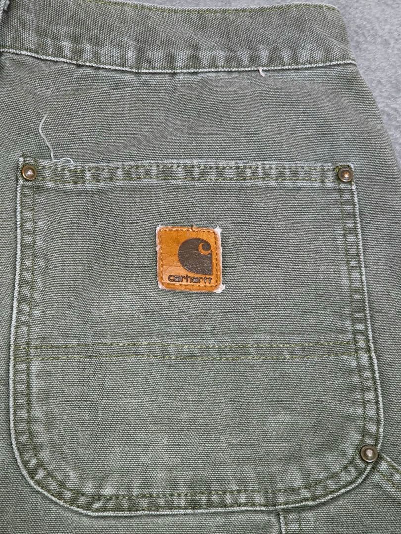 1*8様 ニ*ク様 USA製 Carhartt ダブルニー ペインターパンツ　M