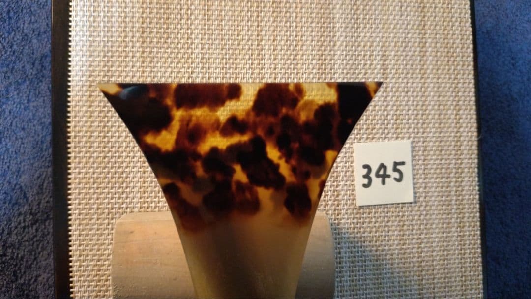 三味線バチ【送料無料】345天然素材　白水牛