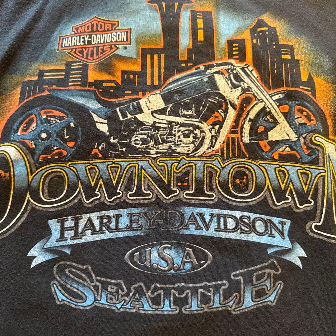 k*s様 希少フレイムファイヤーハーレーharleytシャツXLヴィンテージUS