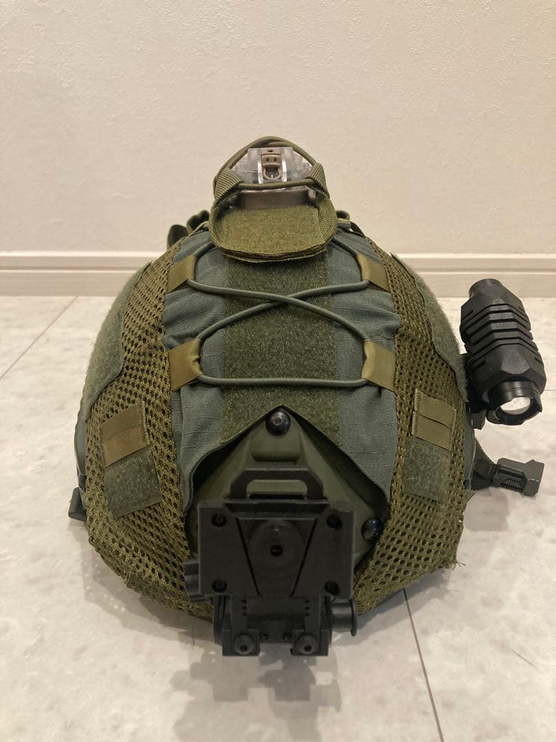 【新品未使用！】FASTタイプオリーブドラブ ミリタリーヘルメット