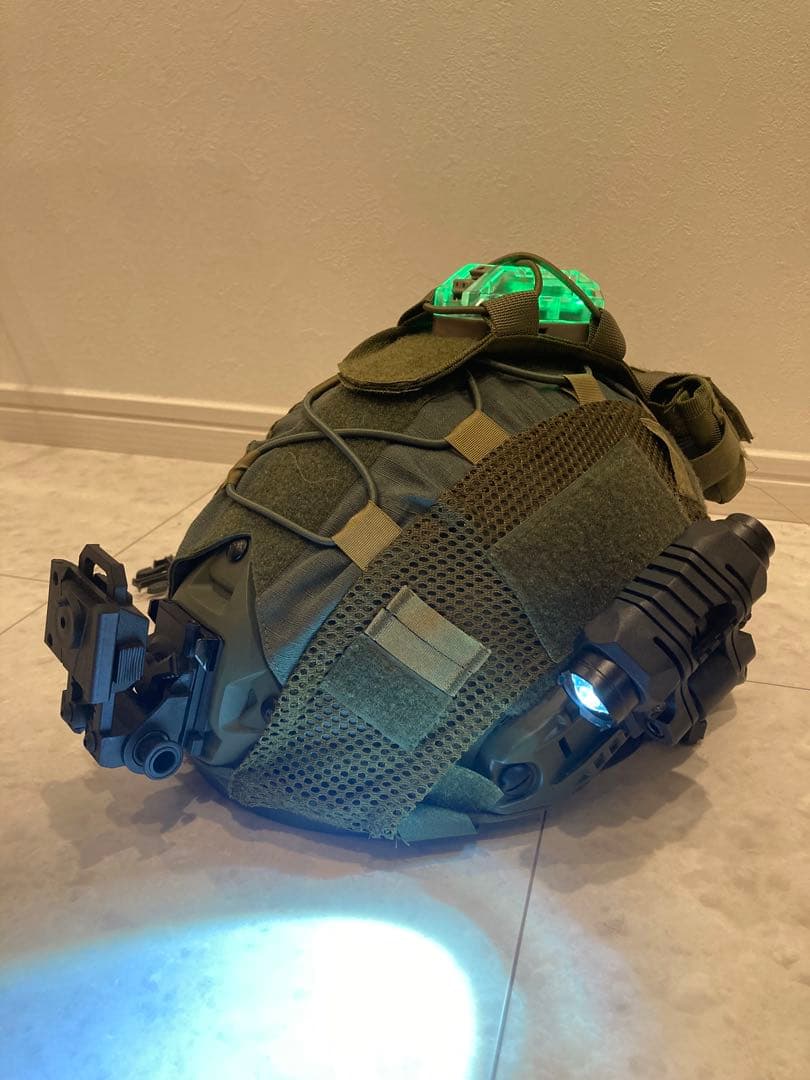 【新品未使用！】FASTタイプオリーブドラブ ミリタリーヘルメット