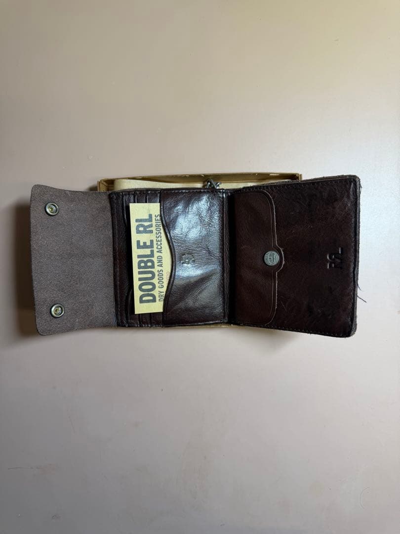 RRL 希少 チェーン付き コンチョ ウォレット 新品 未使用品 タグ付き 財布