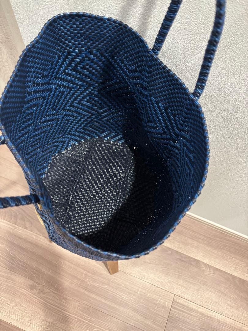 【新品未使用】Letra レトラ メルカドバッグ OCTAGON かごバッグ②