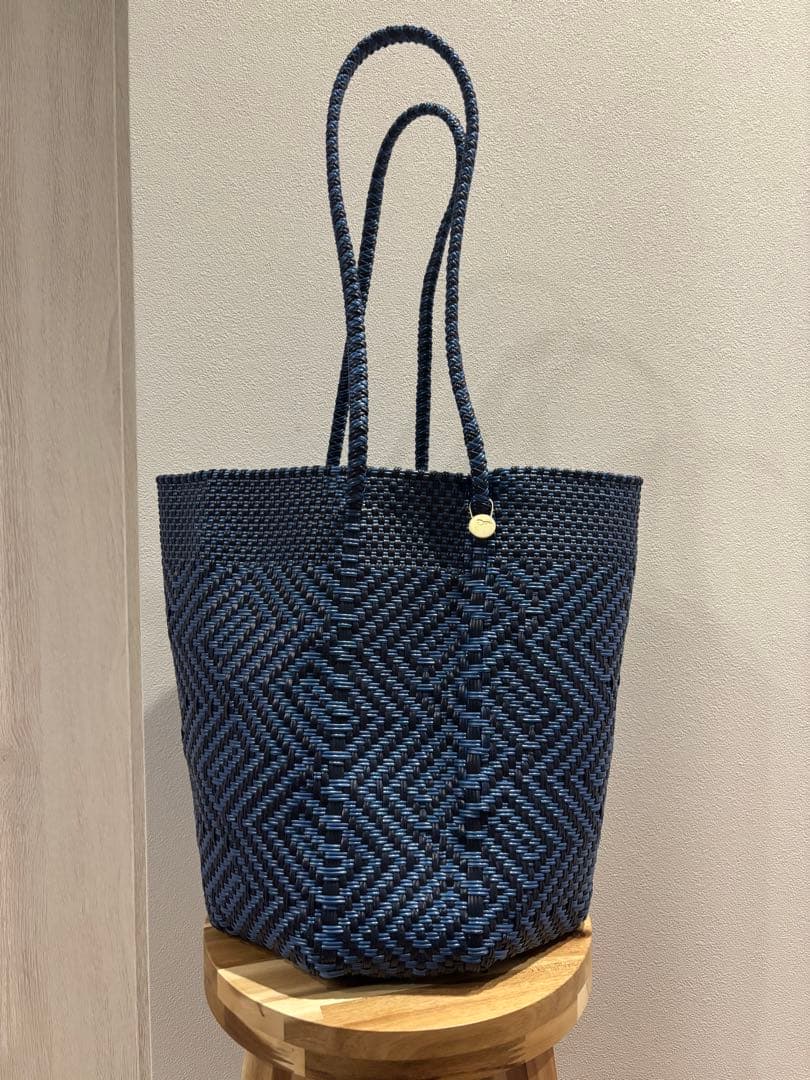 【新品未使用】Letra レトラ メルカドバッグ OCTAGON かごバッグ②