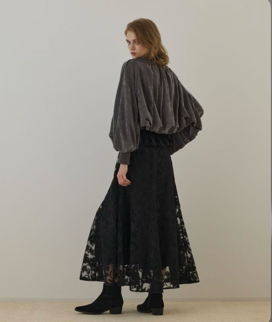 グレースコンチネンタル　25AW モールカットカーディガン