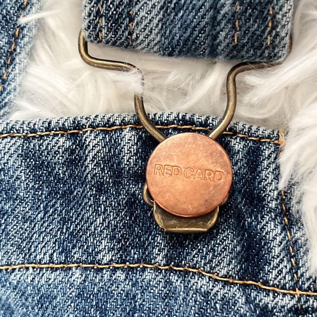 【RED CARD 】TOKYO　レッドカード　Emery　デニムオーバーオール