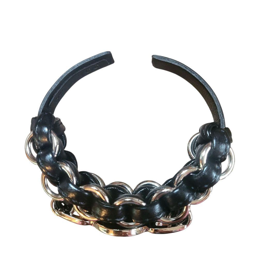 ♡TOGA TOO♡ 25AW レザー バングル ブラック