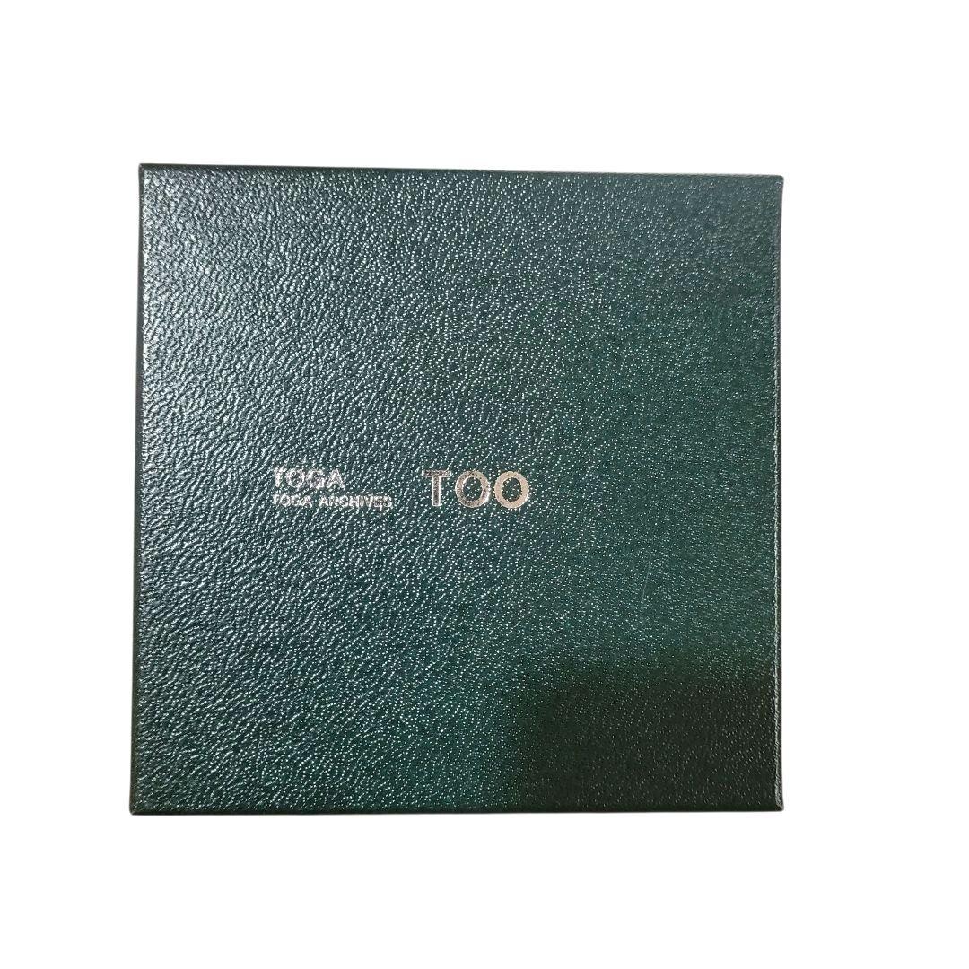 ♡TOGA TOO♡ 25AW レザー バングル ブラック