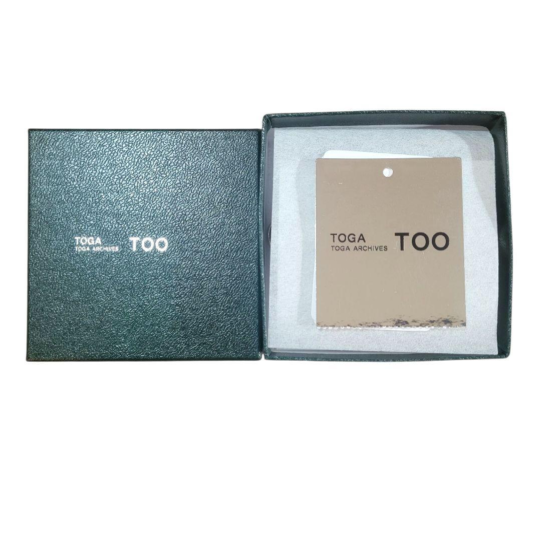 ♡TOGA TOO♡ 25AW レザー バングル ブラック