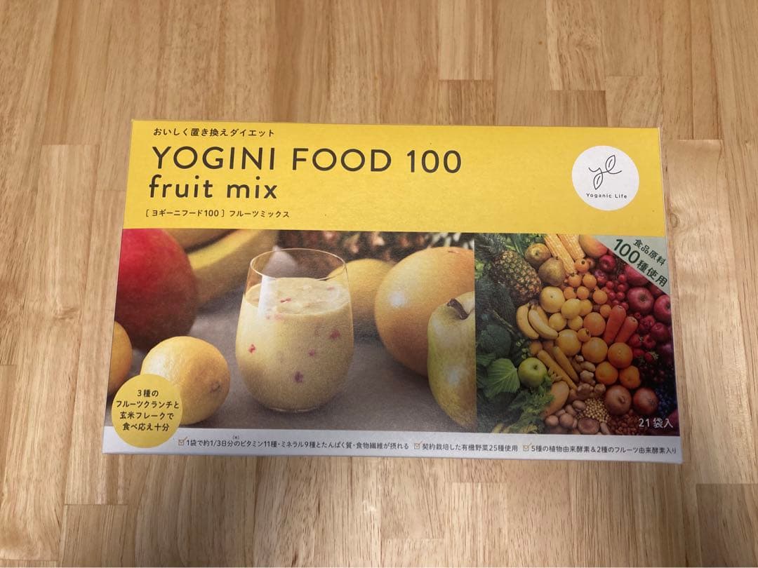 YOGINI FOOD 100 fruit mix 100g 21袋