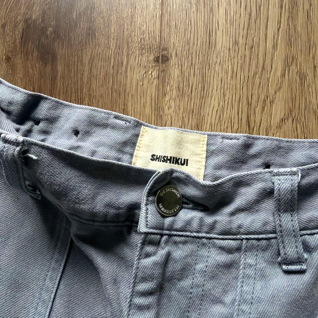 SHISHIKUI ペインターパンツ FADED BLUE