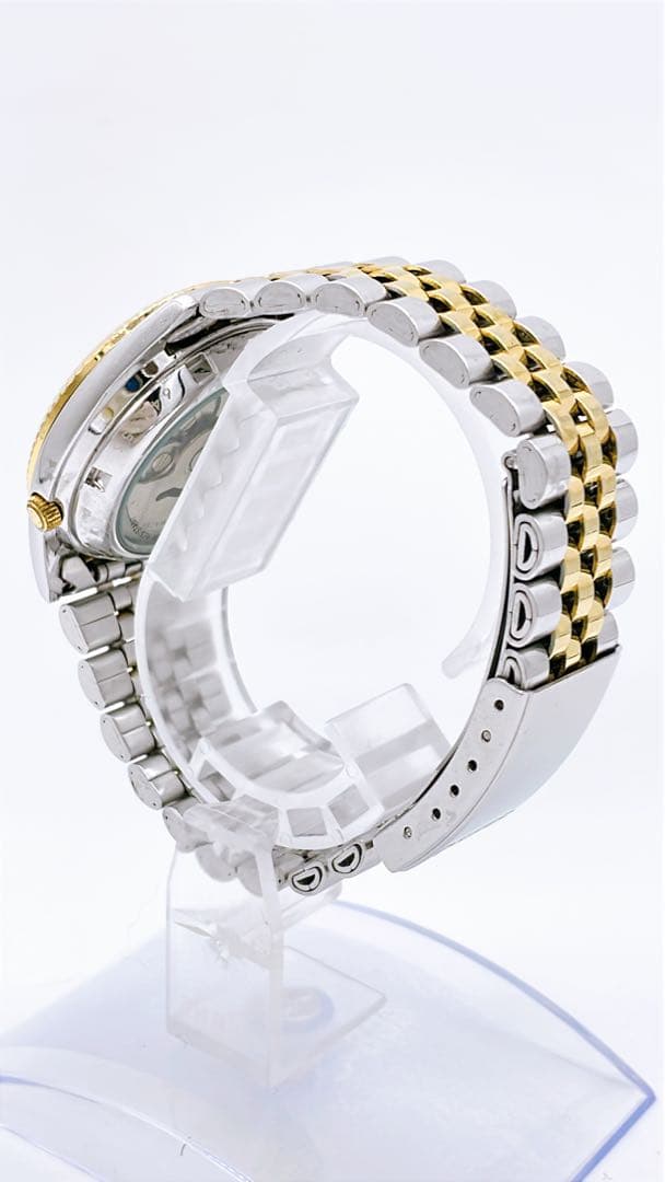 【稼働】SEIKO 5 7S26-0500 裏スケ デイデイト 状態良好