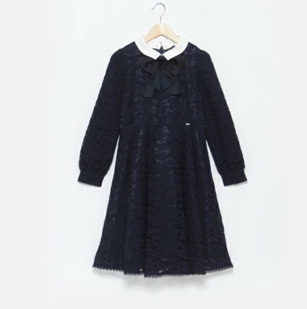 極美品⭐︎1回短時間着用のみ　メゾピアノ　ワンピース　フォーマル　卒服　150