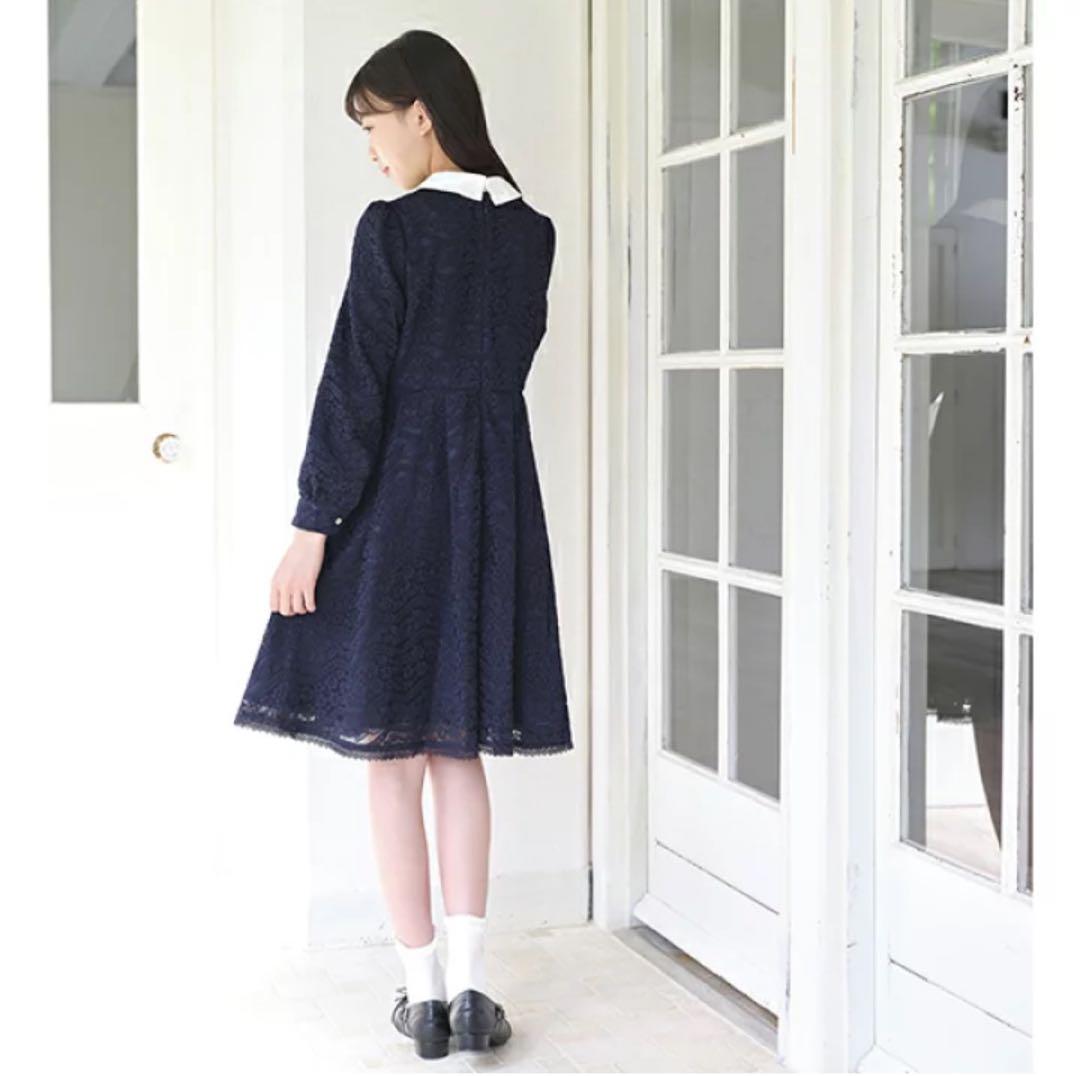 極美品⭐︎1回短時間着用のみ　メゾピアノ　ワンピース　フォーマル　卒服　150