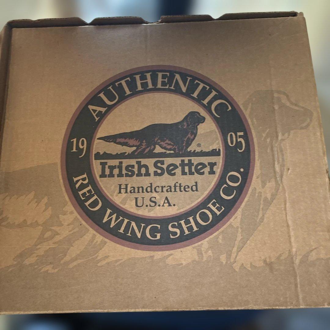 K*)様 レッドウィングアィリッシュセッター刺繍羽タグ箱付き