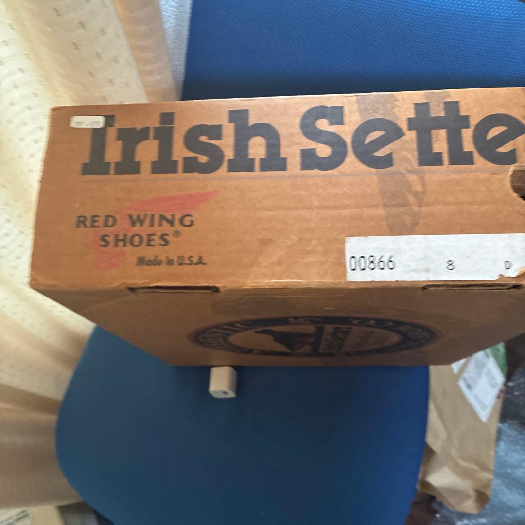 K*)様 レッドウィングアィリッシュセッター刺繍羽タグ箱付き