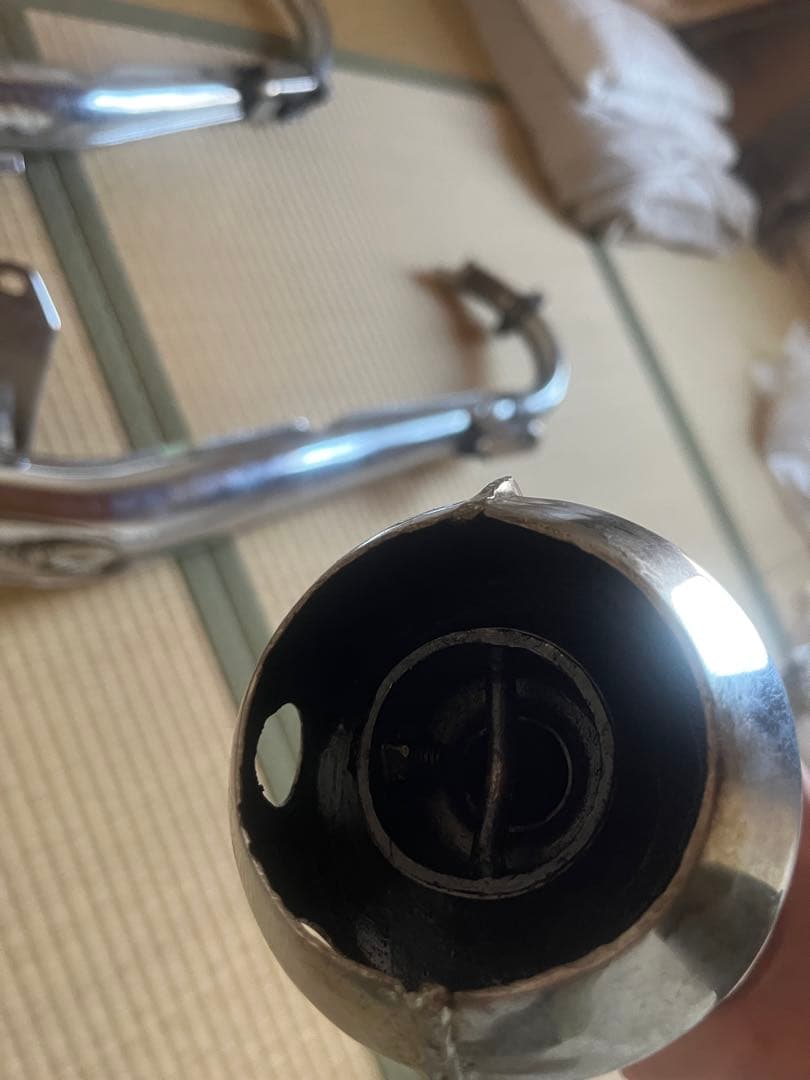 マッハ250SS純正チャンバー