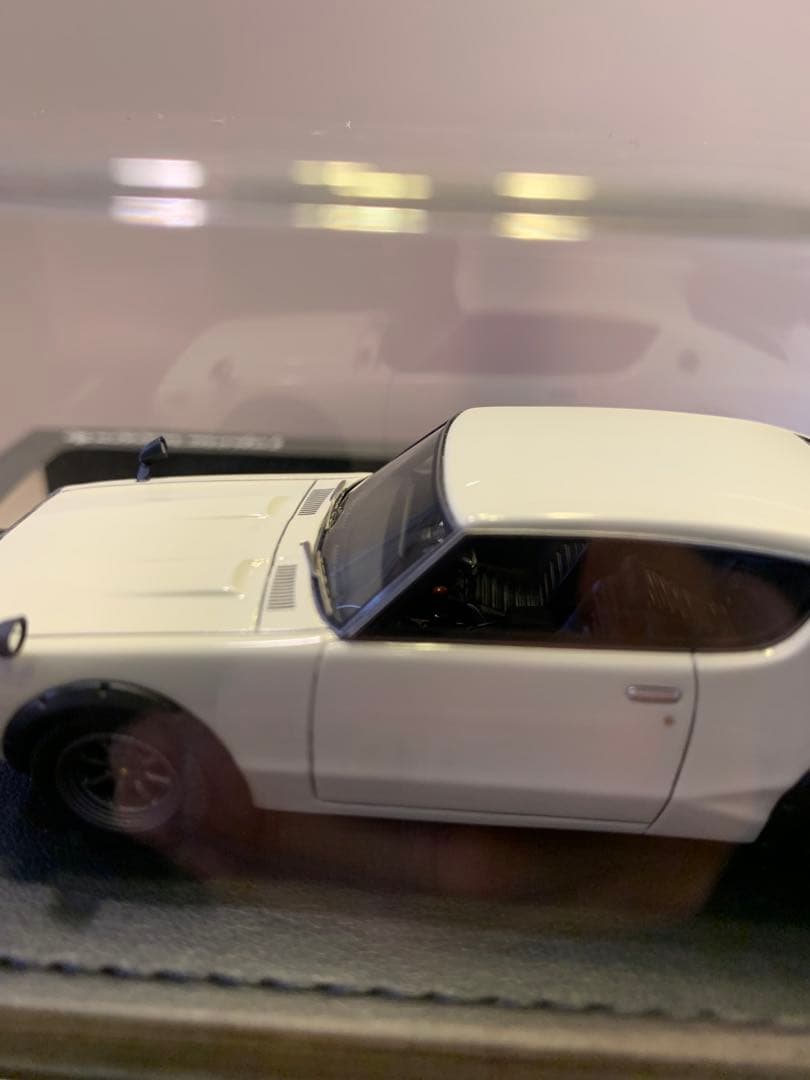 イグニッションモデル　1/43 スカイラインGT-R KPGC110 ホワイト