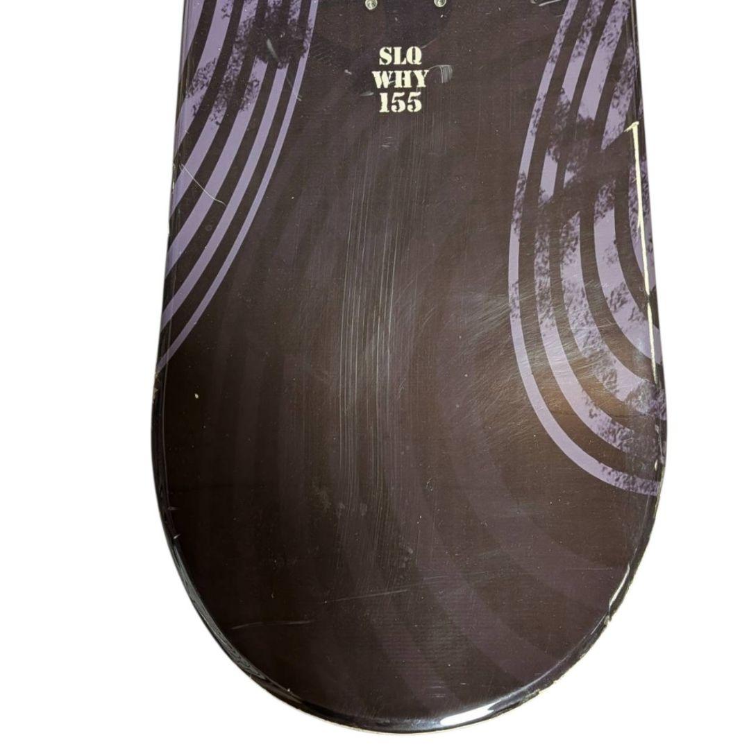 SLQ スノーボード 155cm SABER バイン 2点セット