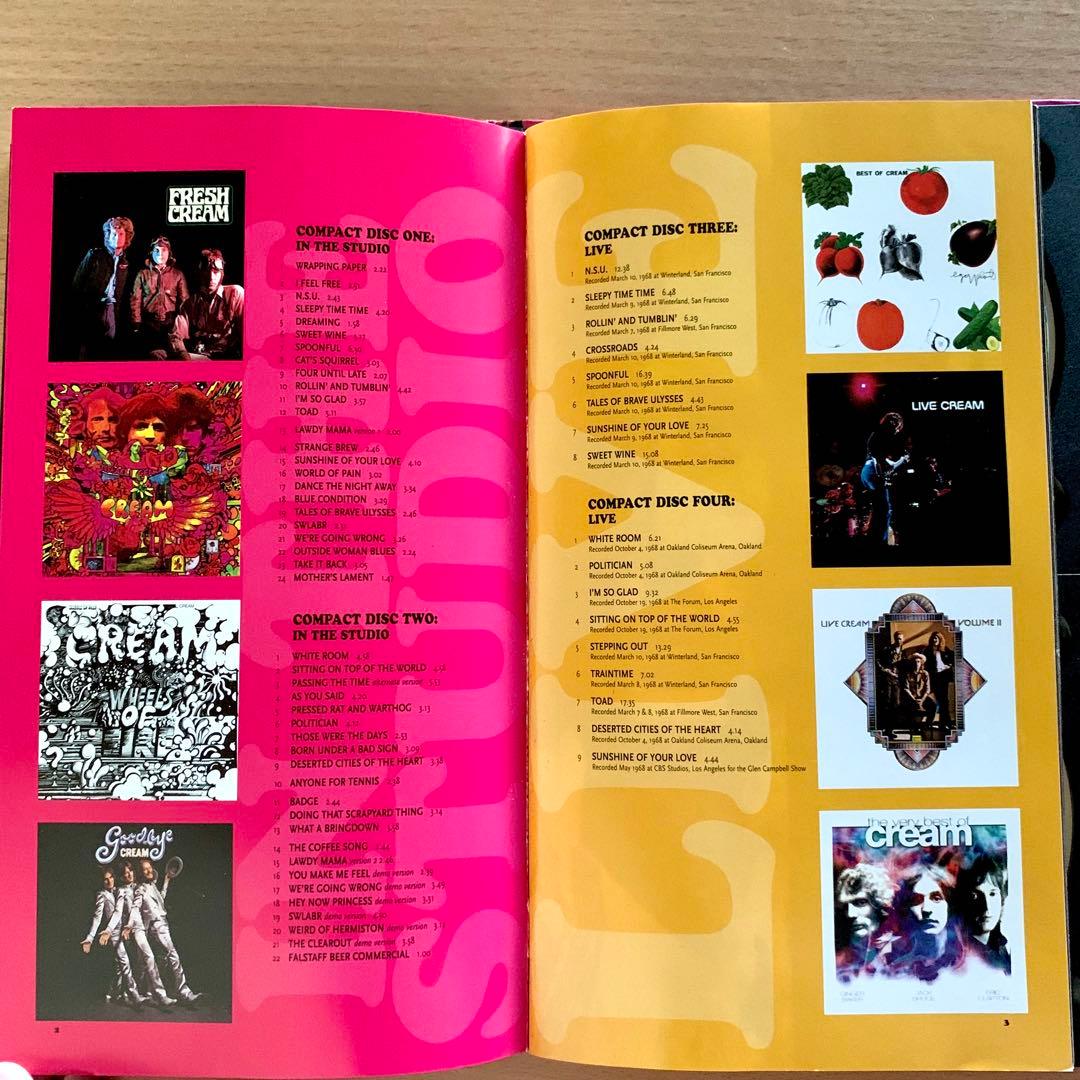 【美品】CREAM／ Those Were The Days ４枚組BOX