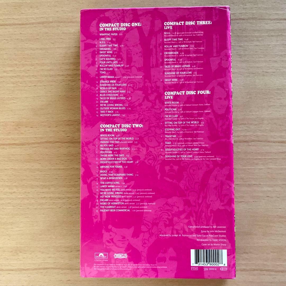 【美品】CREAM／ Those Were The Days ４枚組BOX